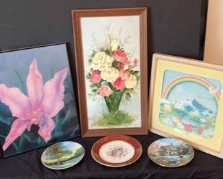 Paintings and Wall Art, Decorative Plates