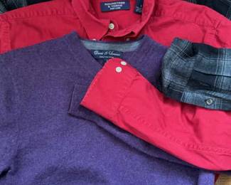 Mens Shirts, Sizes Small Medium