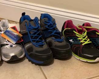 Seven Pairs Of Womens Tennis Shoes and More