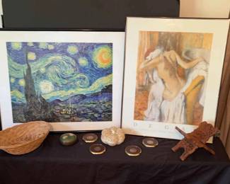 Framed Prints Basket Carved Wood Book Stand More