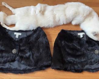 Three Fur Stoles