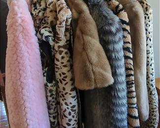 Womens Faux Fur Jacket Lot