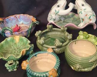 Frog Decorations And Planters