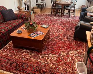 11’x15’ wool hand made rug. Iran