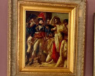 Nice painting with gold frame