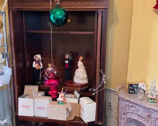 Neman Marcus Christmas figures in boxes