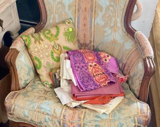 Nice carved arm chair