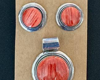 Earring and pendant set