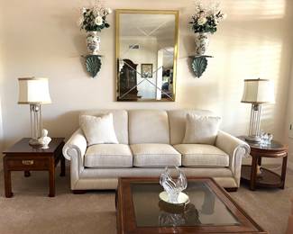 Lazboy sofa, Thomasville tables