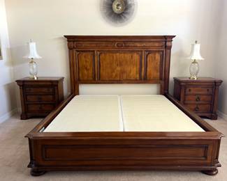 Thomasville king size bed frame
