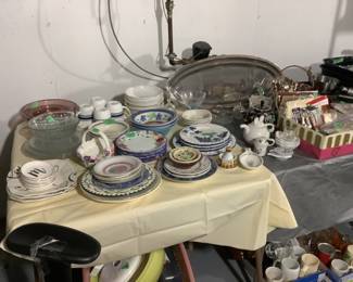 Bowls, plates, trays and misc. kitchen items