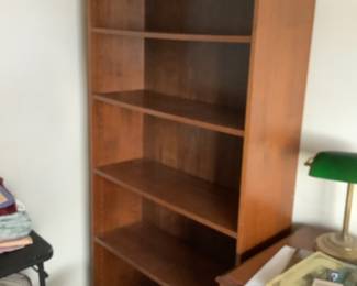 Wooden five shelf piece