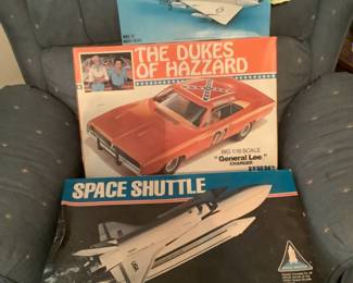 Sample of available models…Dukes of Hazard, space shuttle, Delta Dagger