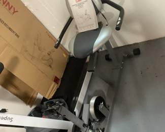 Treadmill and bike