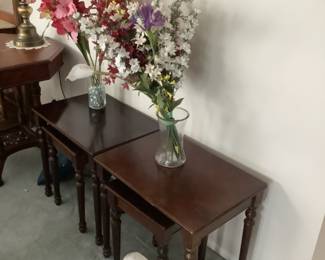 Nesting tables measure 16 x 22