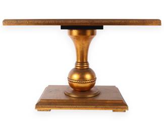 Quality Small Gold Side Table