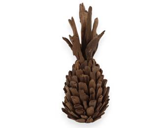 Hand Made Drift Wood Pineapple Sculpture