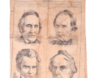 Brother Jonathan July 4th 1848 Large Format Newspaper Edition