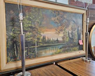 LARGE FRAMED PICTURE