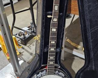BANJO AND CASE