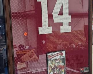FRAMED ALABAMA JERSEY