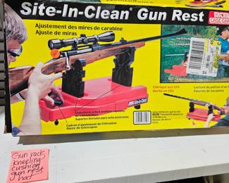 SITE IN CLEAN GUN REST