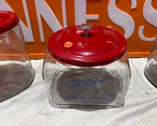 TOMS GLASS CANISTER WITH LID