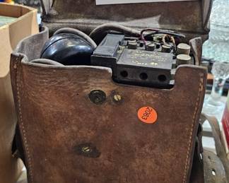 VINTAGE MILITARY FIELD PHONE