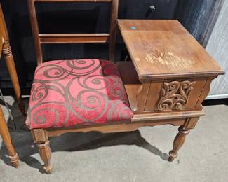 TELEPHONE BENCH