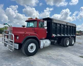 1997 MACK RB688S T A DUMP TRUCK