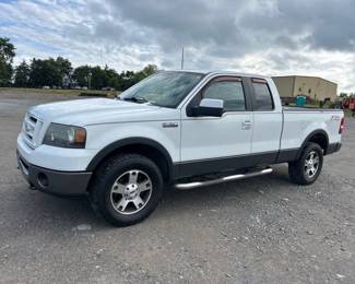 2007 FORD F150 4X4 TRUCK