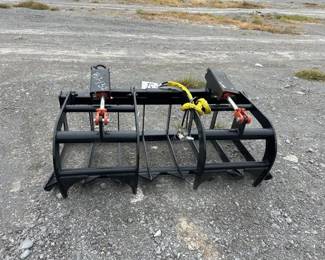 UNUSED MIDSTATE 60 SKID STEER GRAPPLE