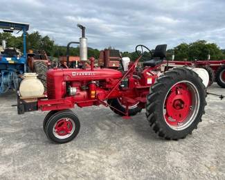 C FARMALL TRACTOR WITH SPRAYING SYSTEM