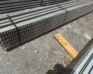 10 ALUMINUM WALK BOARDS 12 LONG