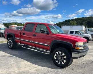 2002 CHEVROLET 1500HD 4X4 TRUCK Title
