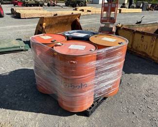 4 55 GALLON DRUMS