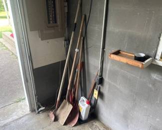 SHOVELS, RAKE, LOPPERS, ETC.