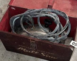 PORTABLE ELECTRIC MALL SAW