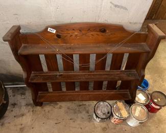 HANGING WOODEN SHELF