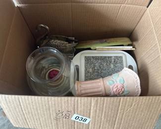 BOX OF MISC