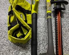 Ryobl outdoor lawn equipment