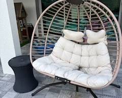 outdoor chair swing