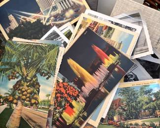 Vintage postcards 1940s