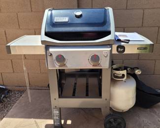 Weber propane grill