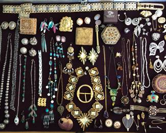 Lots of Vintage Costume Jewelry