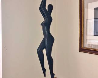 Mid-Century Wooden Nude