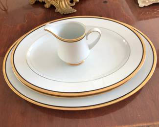 Gold Rim Platters