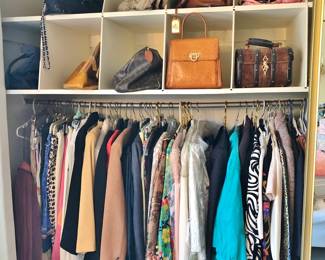 Lots of Ladies' Designer Clothes and Handbags!