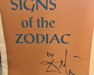 Signs of the Zodiac, set of 12 Lithos by Salvador Dali