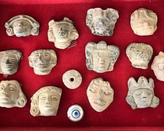 Collection of Pre-Columbian Stone Carvings